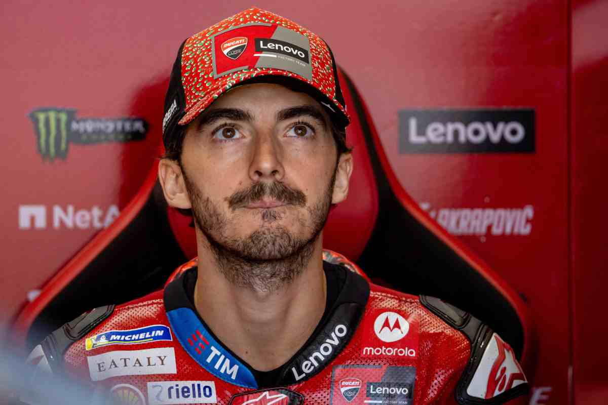 Messaggio di Bagnaia dedicato a Luca Salvadori