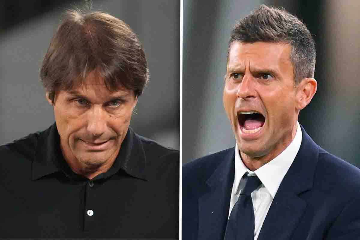 Thiago Motta inguaiato da Conte