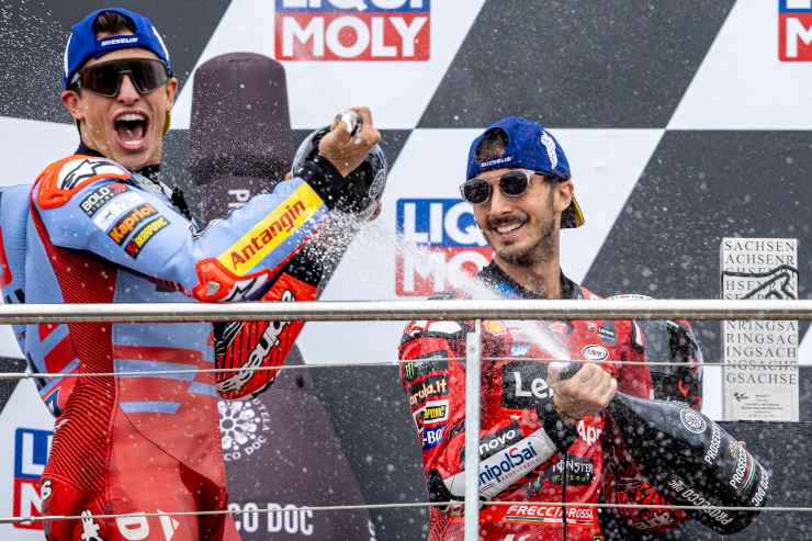 Parole Marquez su Bagnaia