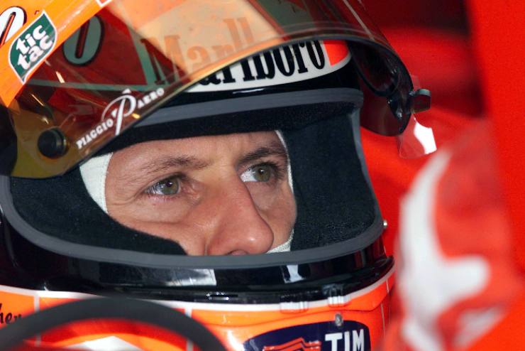 Schumacher, scatto da brividi: fan increduli