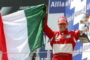 Schumacher, che emozione: scatto unico