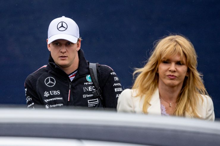 Litigi Corinna Schumacher con la Williams 