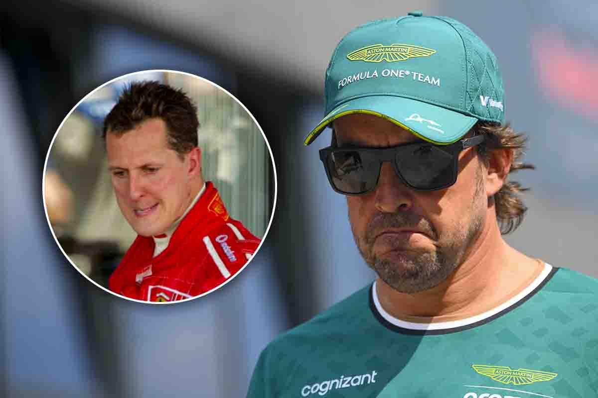 Foto commovente: Schumacher e Alonso Insieme