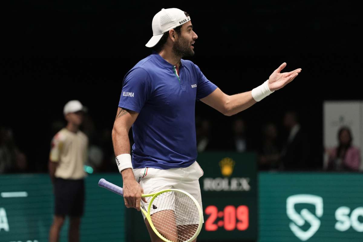 Infortunio Berrettini tempi di recupero