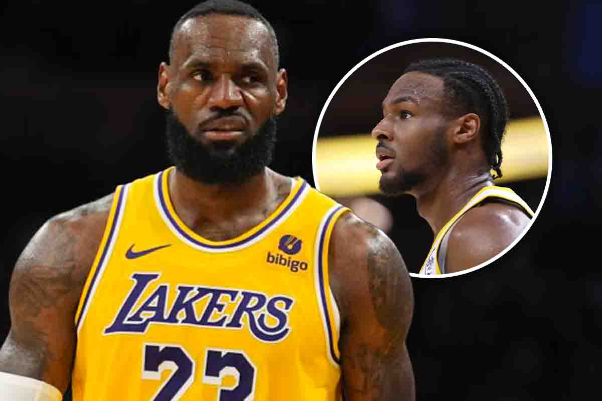 lebron james si dimostra essere anche padre severo