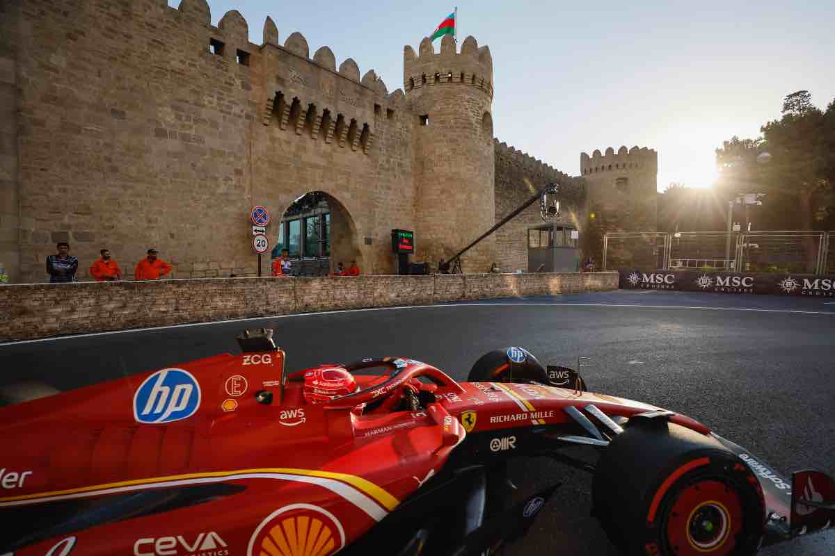 GP Baku, Leclerc predica calma