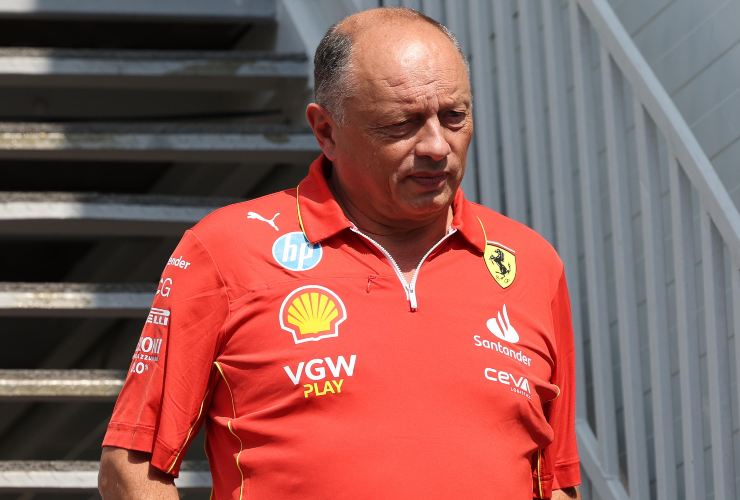 Ferrari, Vasseur senza freni