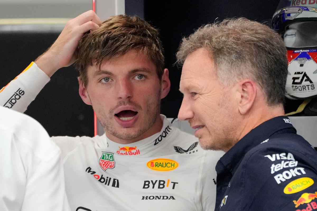 Max Verstappen e Christian Horner