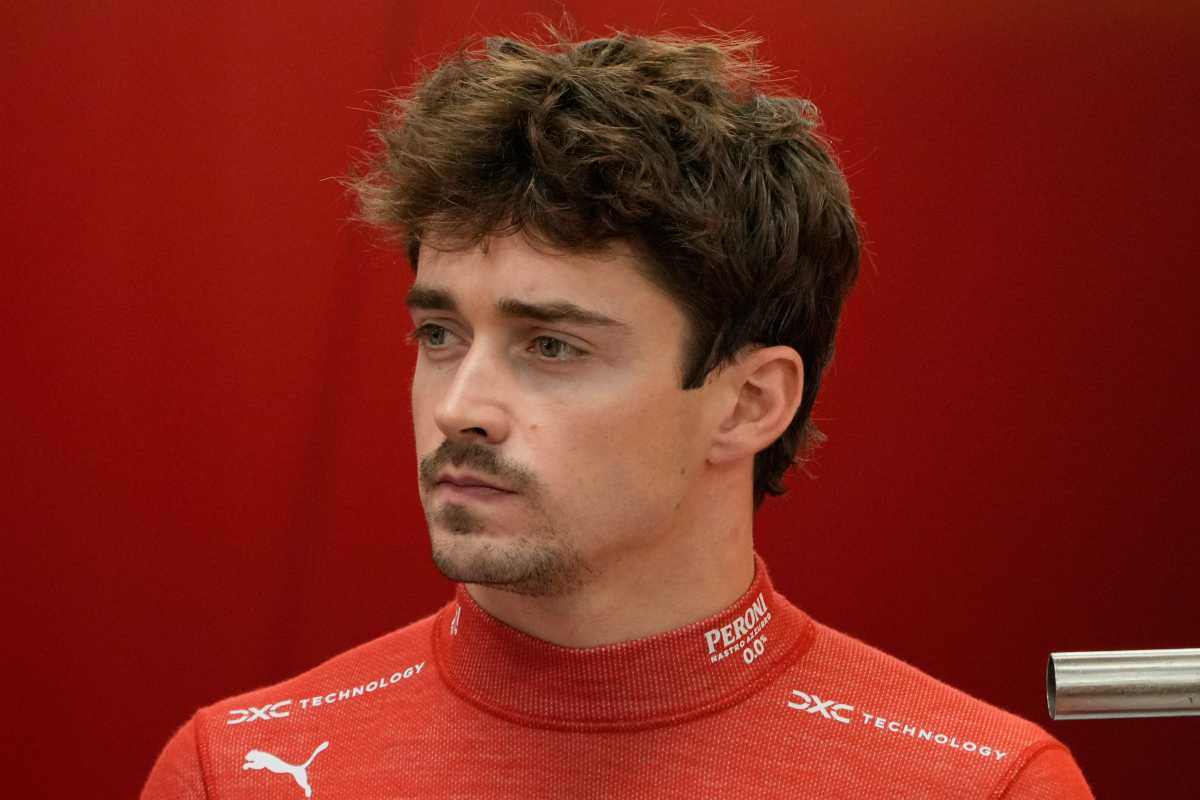 Charles Leclerc arrabbiato