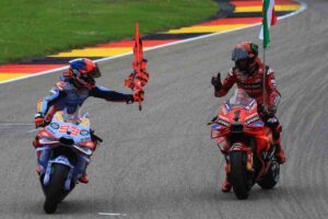 Battaglia Marquez contro Bagnaia