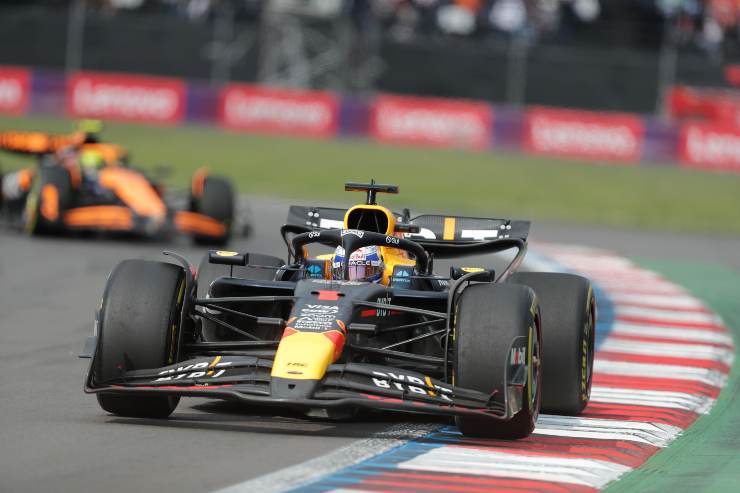 Max Verstappen nella Red Bull