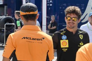 Lando Norris Charles Leclerc