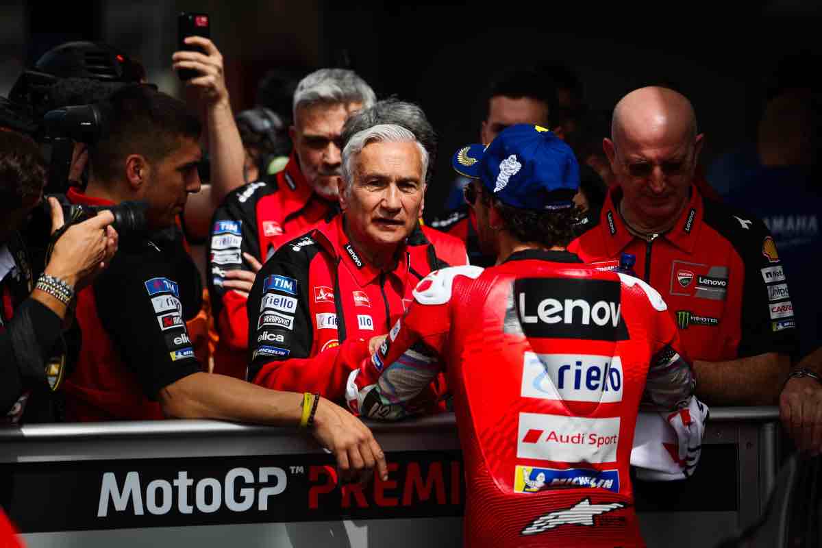 MotoGp team manager annuncio su Bagnaia e Martin 