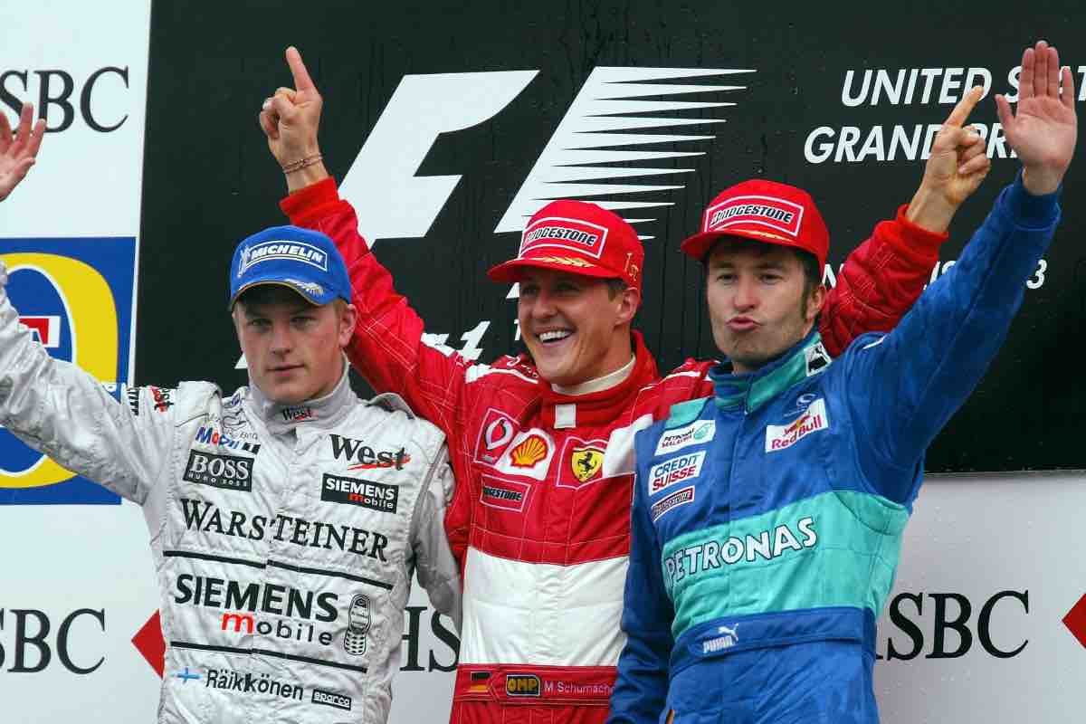 Raikkonen Schumacher Frentzen