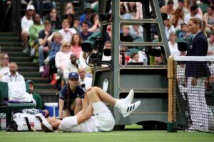 Zverev infortunio Wimbledon