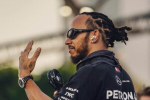 Lewis Hamilton in conferenza stampa