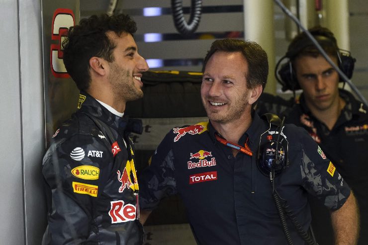 Horner e l'addio di Ricciardo