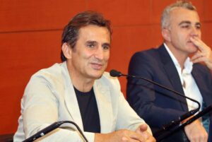 Alex Zanardi in conferenza stampa