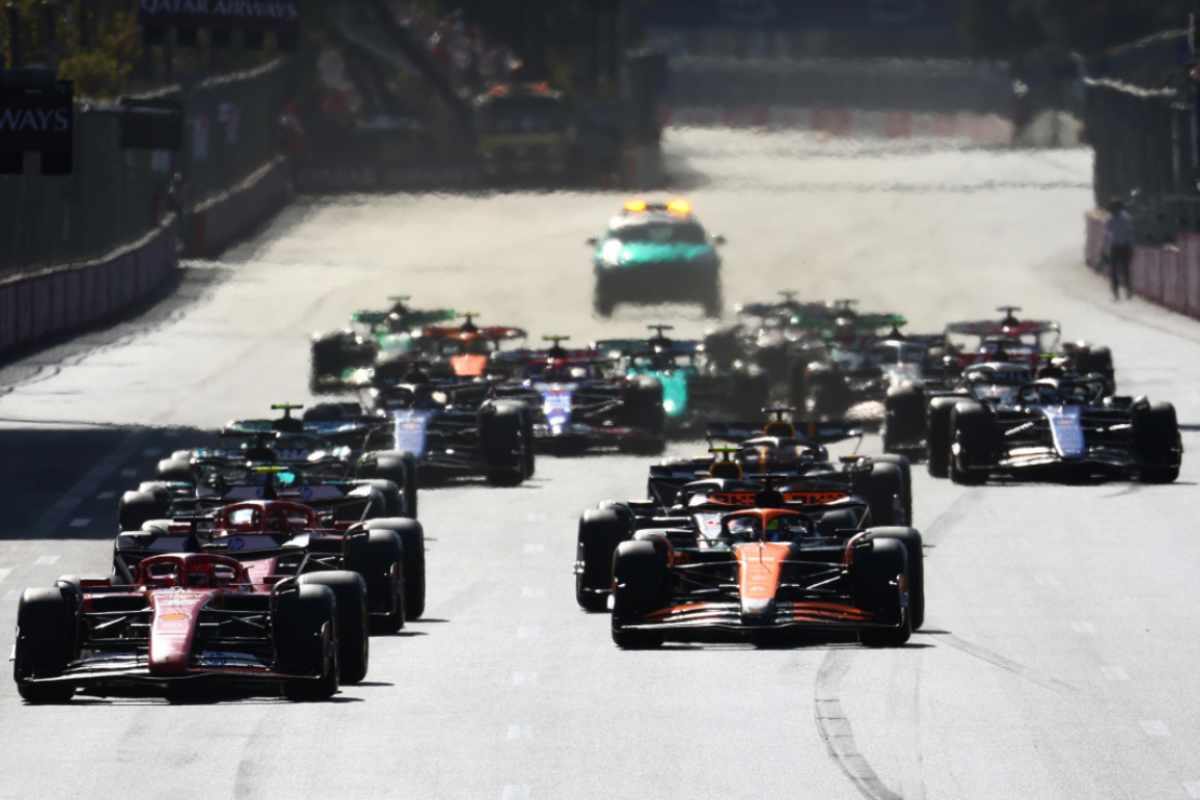 Partenza Gran Premio Formula 1