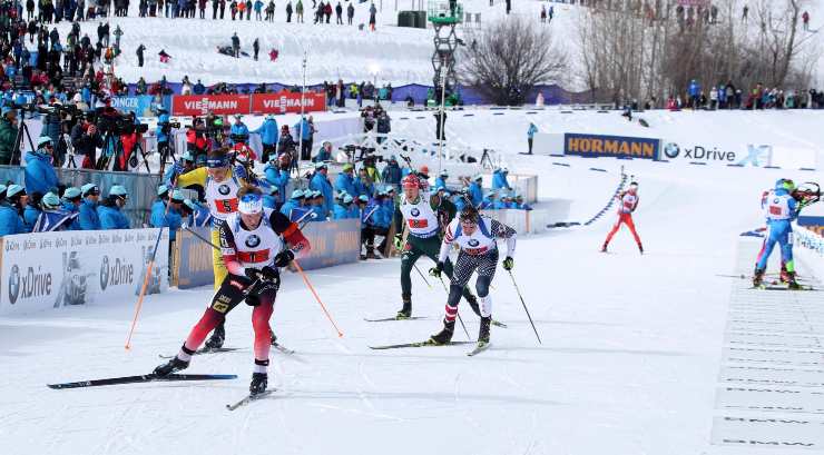 Gara biathlon