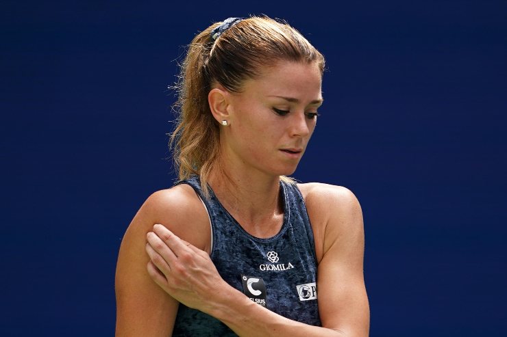 Camila Giorgi in campo