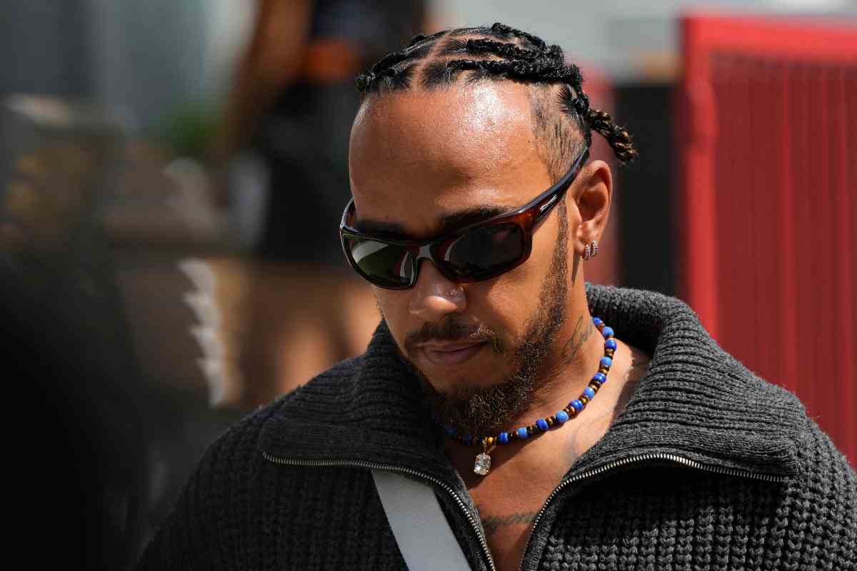 Lewis Hamilton pilota della Mercedes