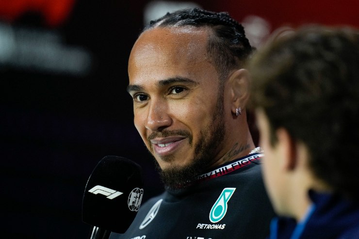 Lewis Hamilton, pilota della Mercedes