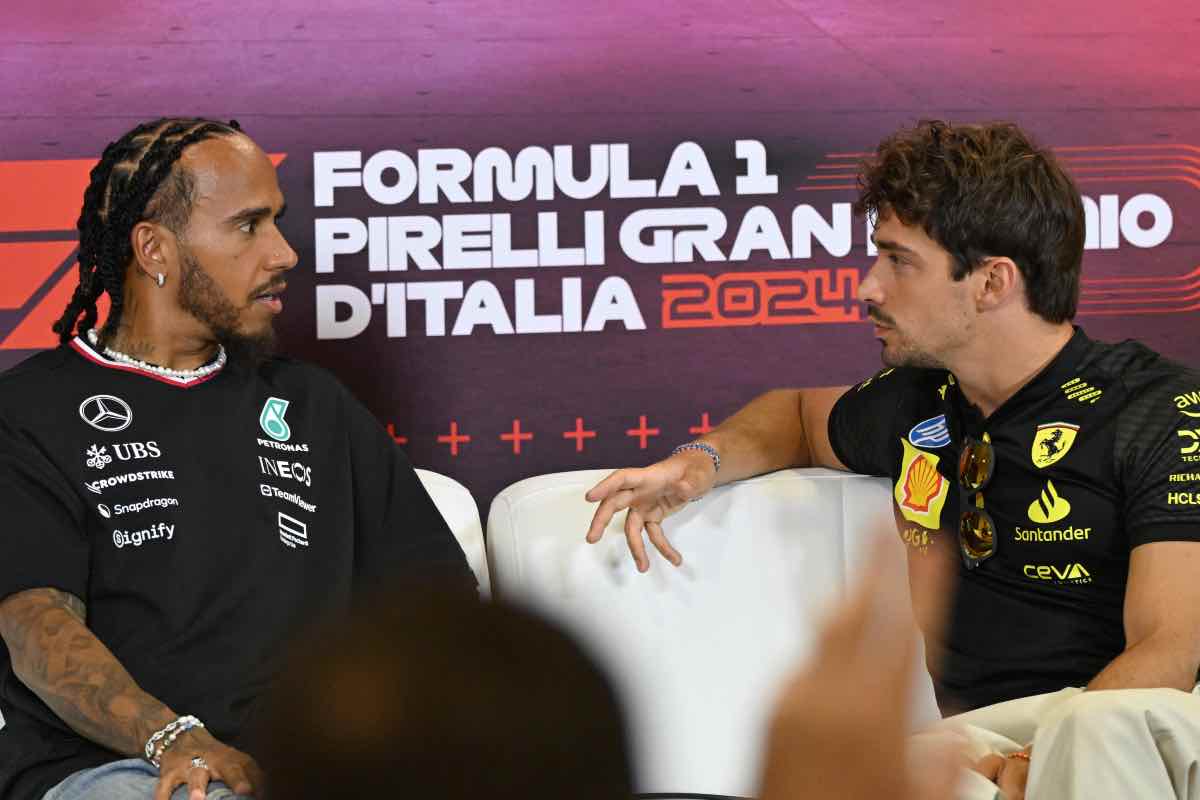 Lewis Hamilton Charles Leclerc