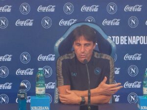 Antonio Conte, conferenza stampa Inter-Napoli