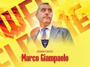 Giampaolo, nuovo allenatore del Lecce