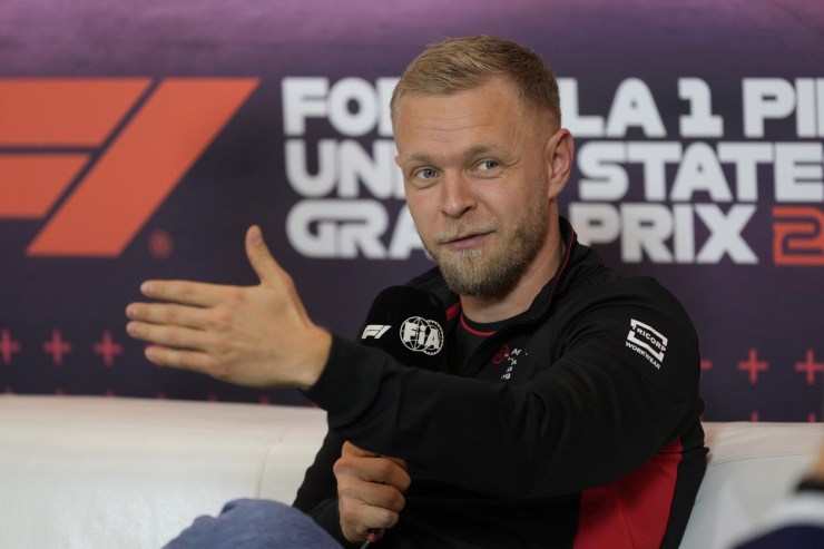 Kevin Magnussen nel boxe 