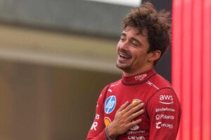 Charles Leclerc, pilota della Ferrari