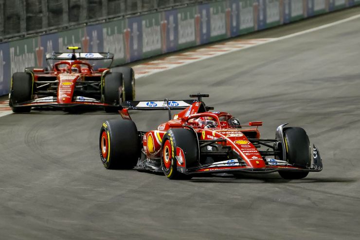 Leclerc - Sainz