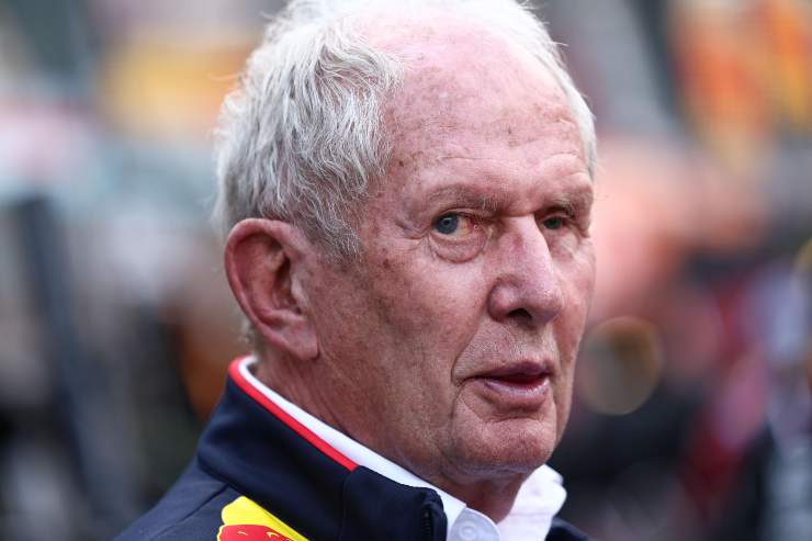 Primo piano di Helmut Marko