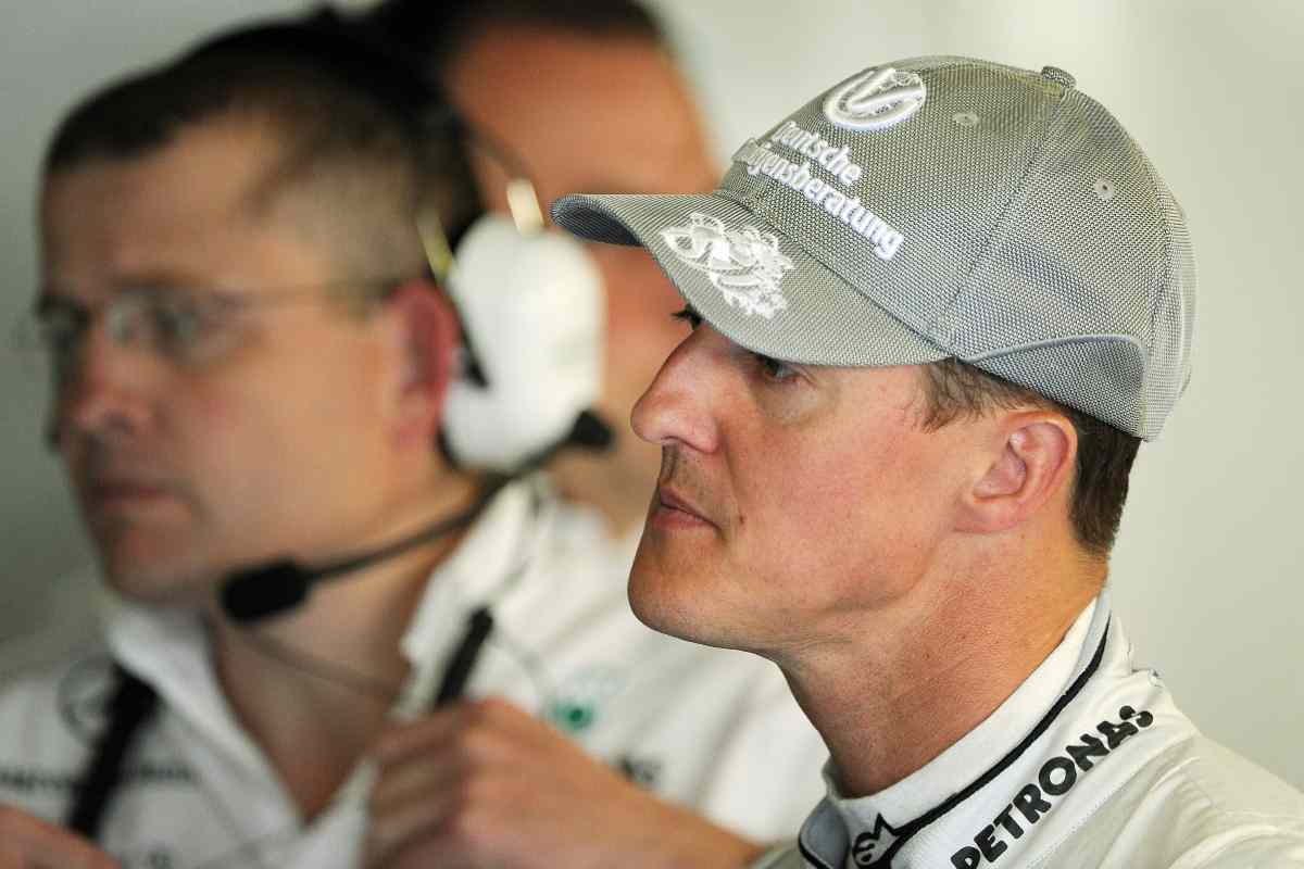 Michael Schumacher ai tempi della Mercedes