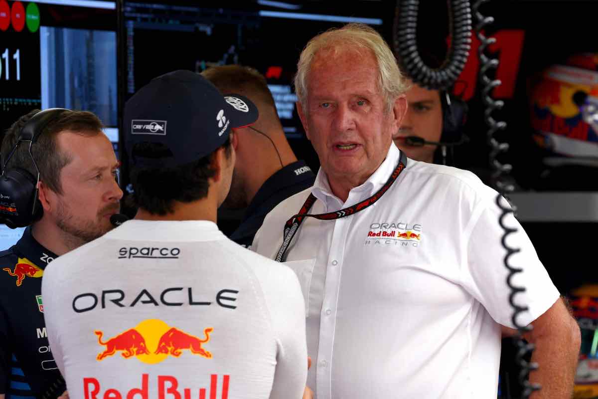 Helmut Marko Sergio Perez