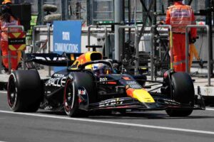 La Red Bull di Verstappen