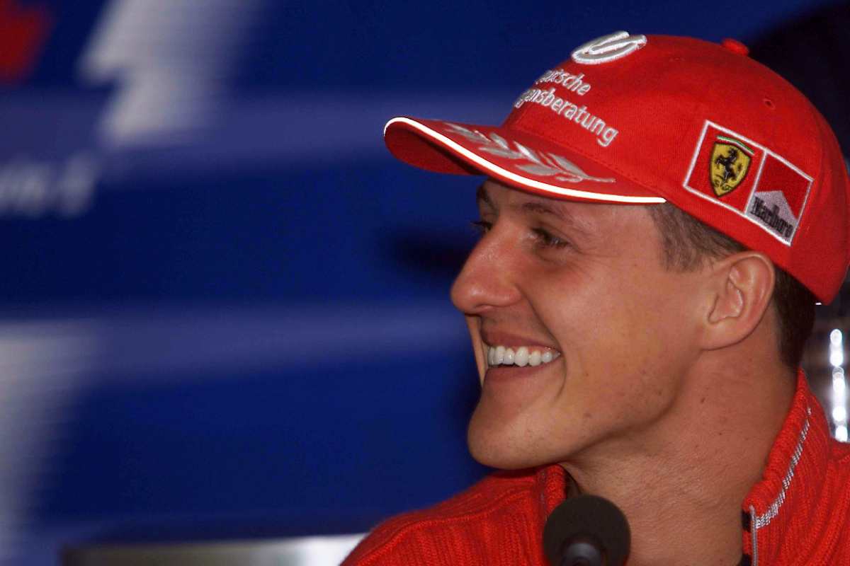 L'ex pilota della Ferrari, Michael Schumacher