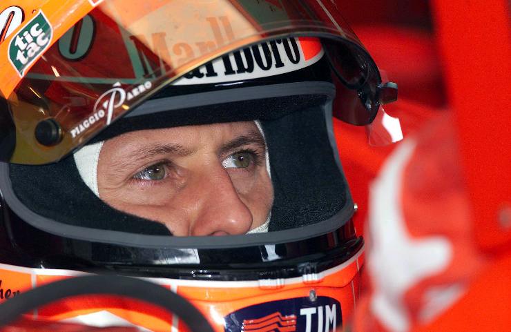 L'ex sette volte del mondo di Formula 1, Michael Schumacher