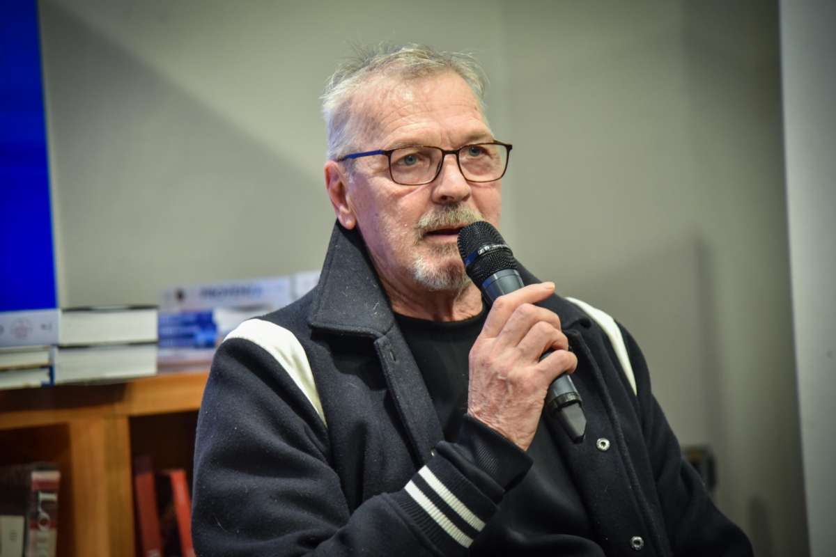 Tacconi alla presentazione del suo libro