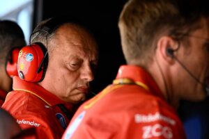 Vasseur al muretto Ferrari