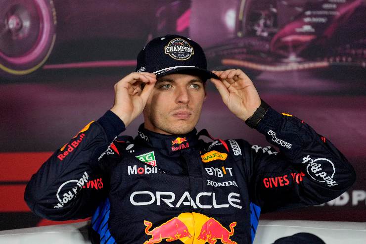 Il quattro volte campione del mondo, Max Verstappen