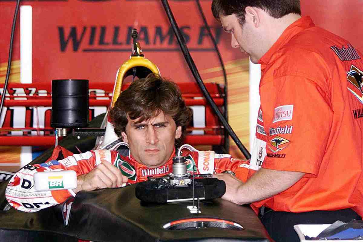 Alex Zanardi ai tempi della Williams