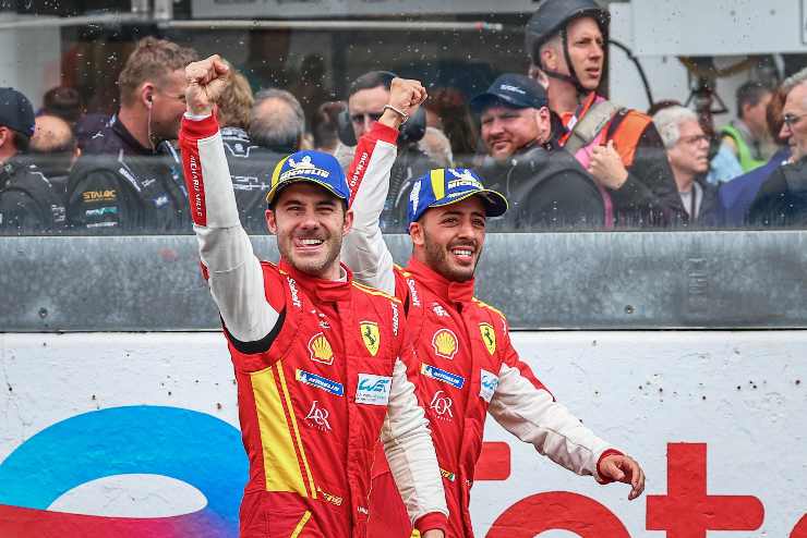 Antonio Fuoco pilota Ferrari