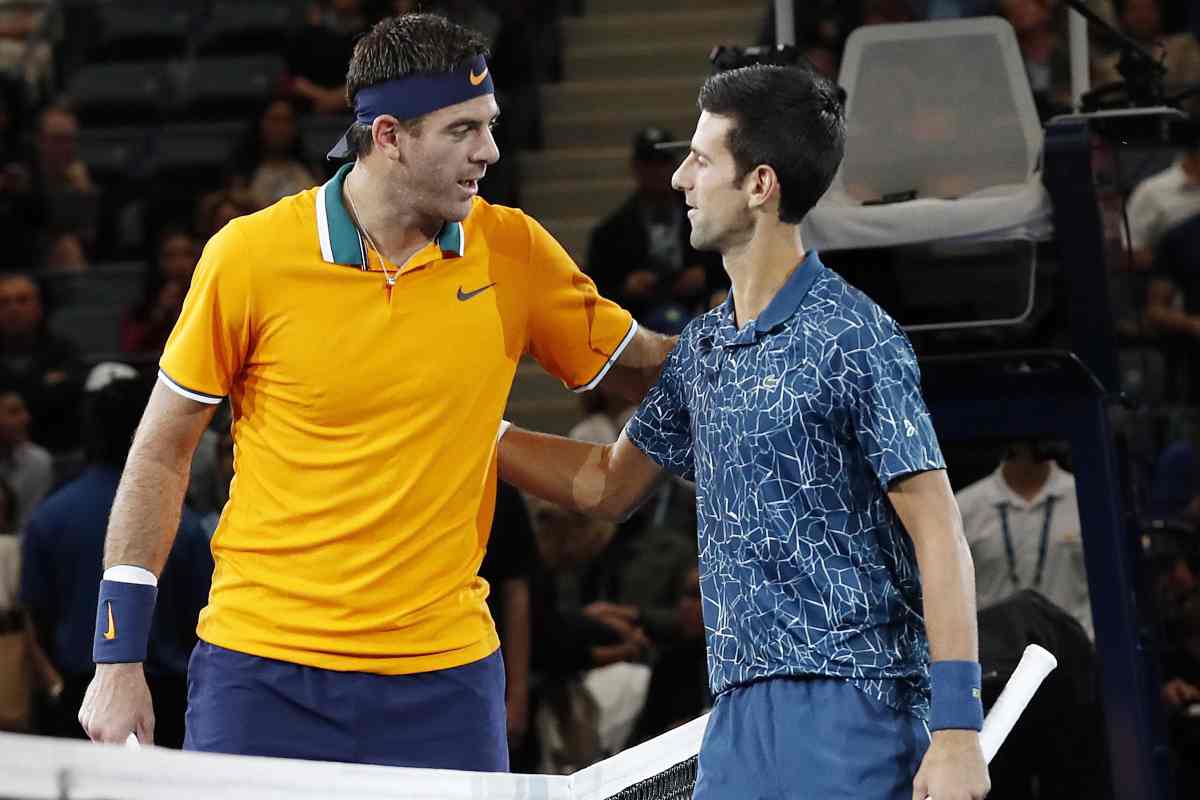 Del Potro e Djokovic