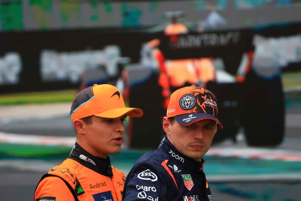 Lando Norris Max Verstappen