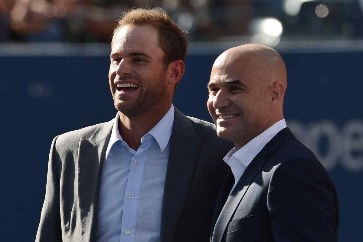 Roddick e Agassi