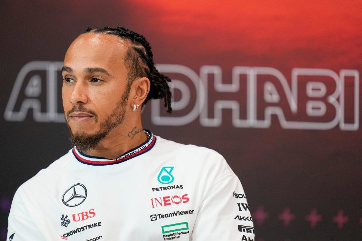 Lewis Hamilton, pilota della Mercedes