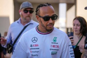 Lewis Hamilton, pilota della Mercedes