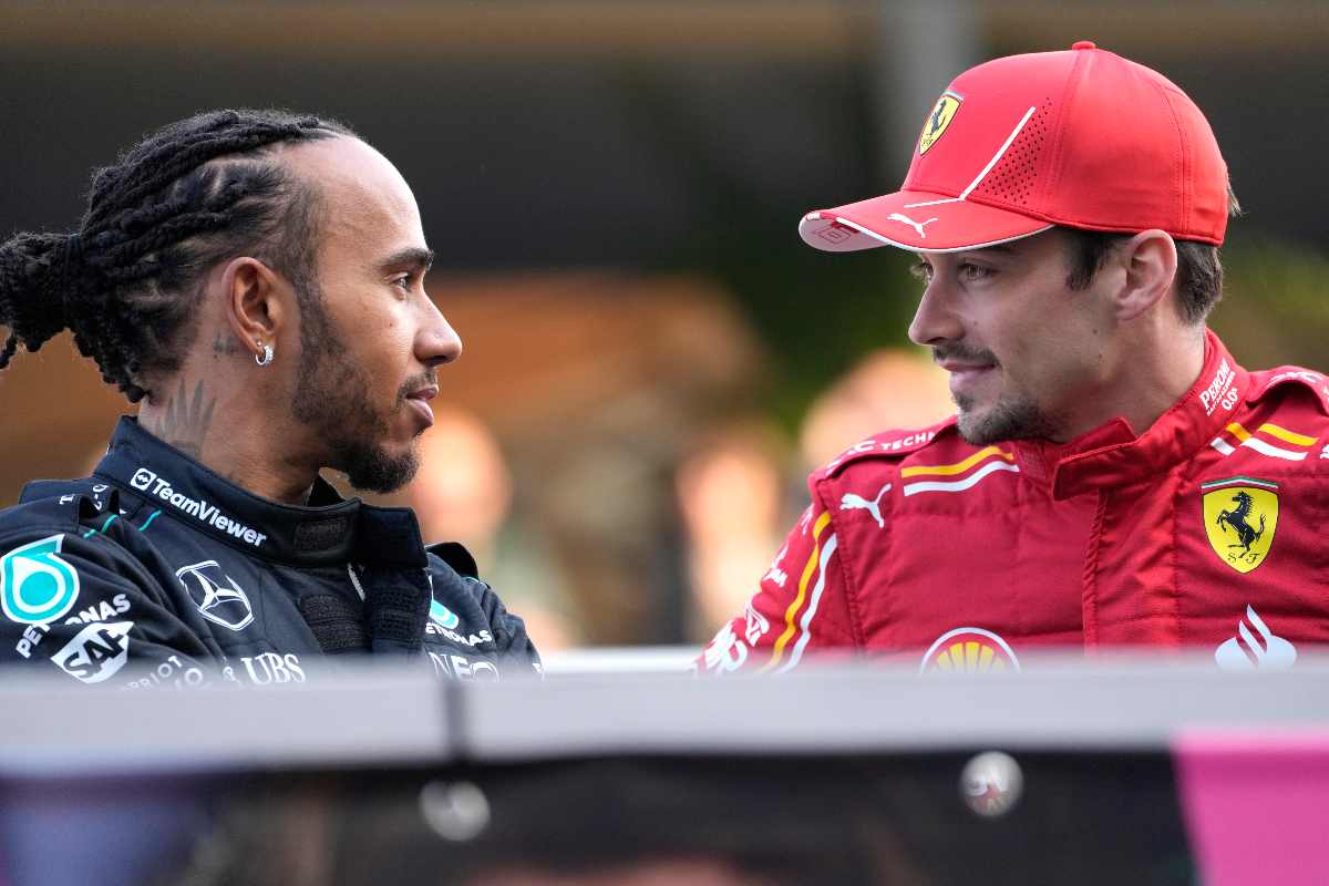 Lewis Hamilton Charles Leclerc